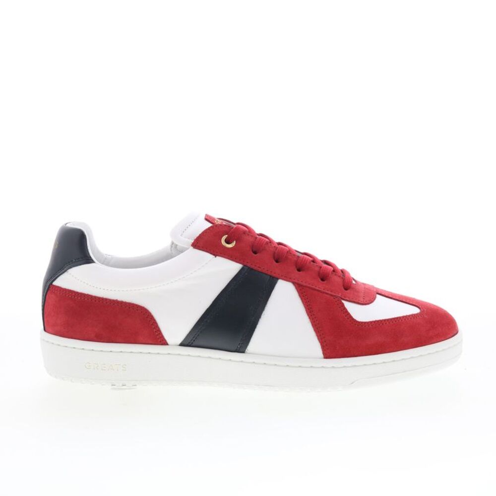 Greats Mens GAT Low Red Shoes (NWT)